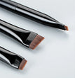 3 Pcs edge eyeliner brush oblique head eyebrow brush outline eyeliner brush ultra-thin eyeshadow brush makeup tools