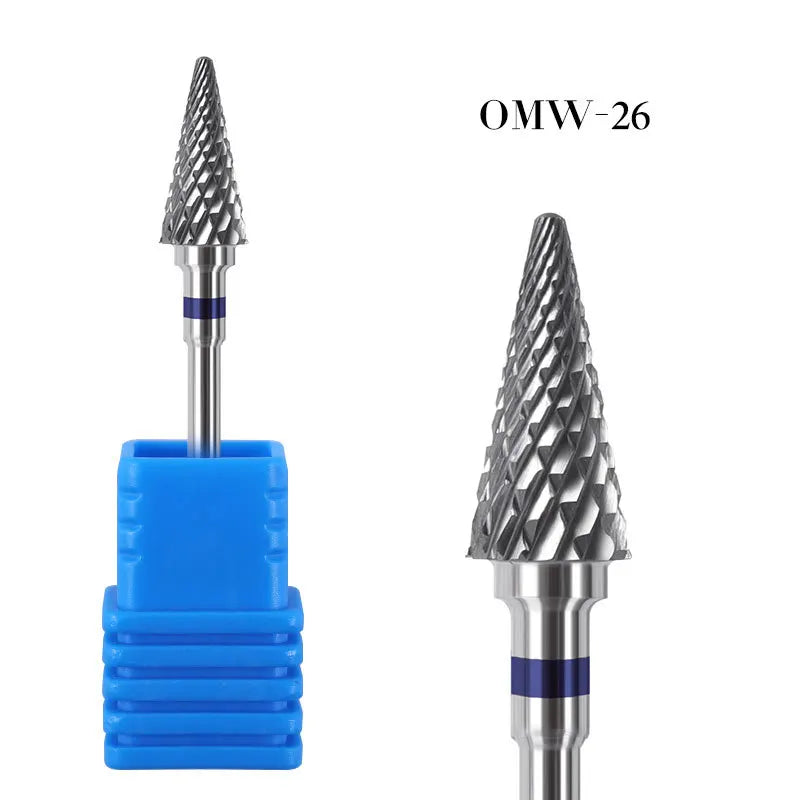 Carbide Milling Cutter Professional Manicure Electric Rotary Manicure Machine Drill Bit Nail Sanding Head For Removing Acrylic