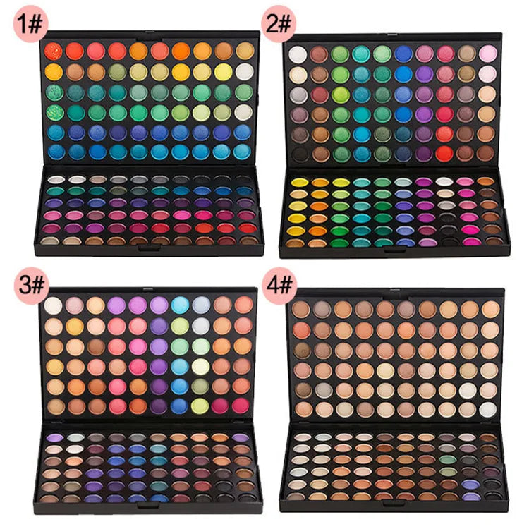 Makeup Set Kit 120 Color Make up Pallete Nude Eye Shadow Professional Shimmer Matte Glitter Eyeshadow Waterproof Shadows Palette