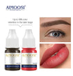 AIMOOSI 3ml Lip Ink Permanent Makeup Pigments for Eyebrows Henna Semi Permanent Eyeliner Professional Microblading Tattoo Inks