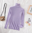 Women Turtleneck Sweater Knitted Soft Pullovers cashmere Jumpers Basic Solid Soft Sweaters Women Autumn Winter Casual Top