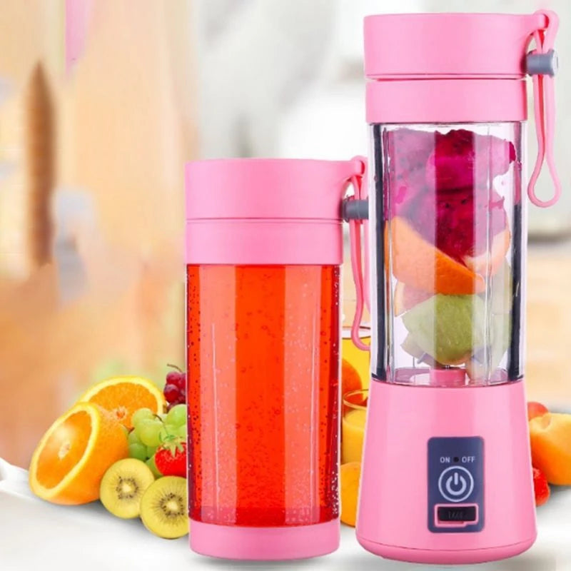 Mini Juicer Portable Blender Fruit Milkshake Handheld Electric Juicer USB Rechargeable Multifunction Blender Kitchen supplies