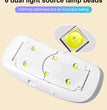 6W Mini Nail Dryer Machine Portable 6 LED UV Manicure Lamp Home Use Nail Lamp For Drying Polish Varnish With USB Cable