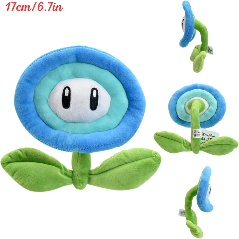 26 Styles Kawaii Mario Ice Fire Flower Boo Cappy Plush Toys Cute Anime Figure Super Star Big Poison Piranha Plant Peluche Dolls