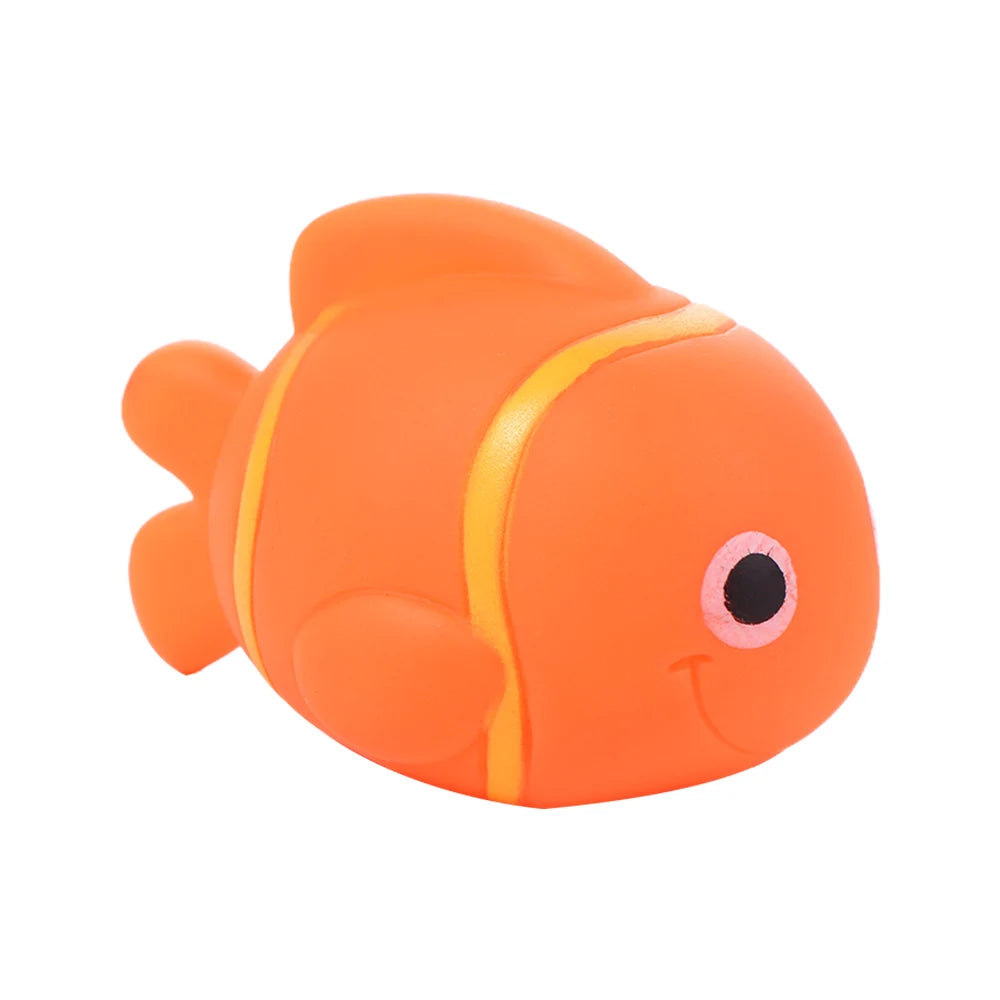 for Kids Cute Squeeze Sound Squeaky Animals Children Baby Bath Toys Bath Toys Float Shower Toy Swimming Water Toys