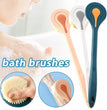 1pc Long Handle Bath Brush Soft Hair Bath Brush Back Ball Brush Bathroom Body Brushes Mud Back Scrubber Shower Massage Brush