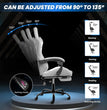 Gaming Chair, Backrest and Seat Height Adjustable Swivel Recliner Racing Office Computer Ergonomic Video Game Chair