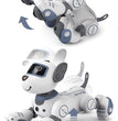 Intelligent Stunt Remote Control Robot Dog Toy, Programmable Robotic Puppy,Smart Interactive,Singing Dancing Following, Kid Gift