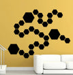 12PCs 3D acrylic mirror wall sticker home decor hexagon DIY decorations removable living-room decal art ornaments for home