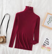 Women Turtleneck Sweater Knitted Soft Pullovers cashmere Jumpers Basic Solid Soft Sweaters Women Autumn Winter Casual Top