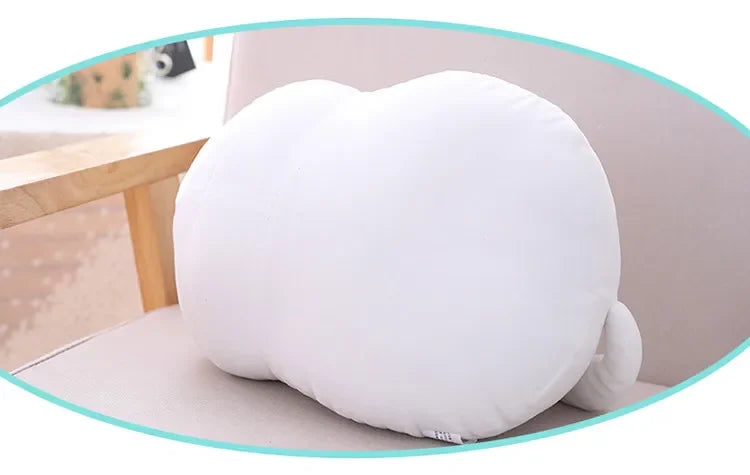 20cm Cute Soft Cat Plush Pillow Sofa Cushion Kawaii Plush Toy Stuffed Cartoon Animal Doll Lovely Gift