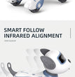 Intelligent Stunt Remote Control Robot Dog Toy, Programmable Robotic Puppy,Smart Interactive,Singing Dancing Following, Kid Gift