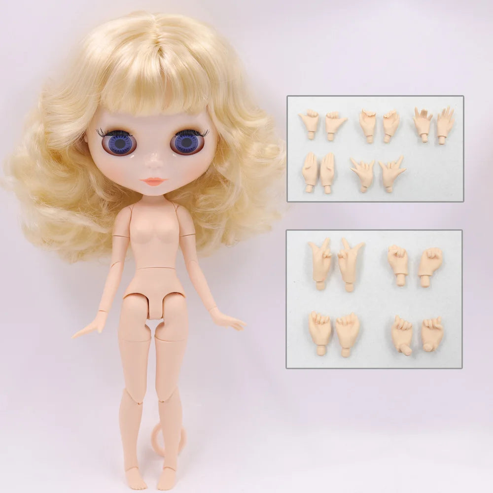 ICY DBS blyth doll 1/6 bjd toy joint body white skin shiny & matte face 30cm on sale special price toy gift anime doll