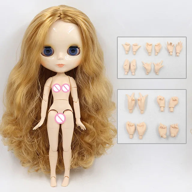 ICY DBS blyth doll 1/6 bjd toy joint body white skin shiny & matte face 30cm on sale special price toy gift anime doll