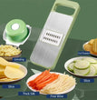 Kitchen Manual Vegetable Slicer Stainless Steel Vegetable Slicer Shredder Cutter Potato Shredders Garlic Carrot Grater Chopper