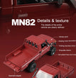 ZWN MN82 1:12 Retro Rc Car With LED Lights Full-scale Simulation LC79 Professional 4WD Remote Control Pickup RC Truck Model Toys