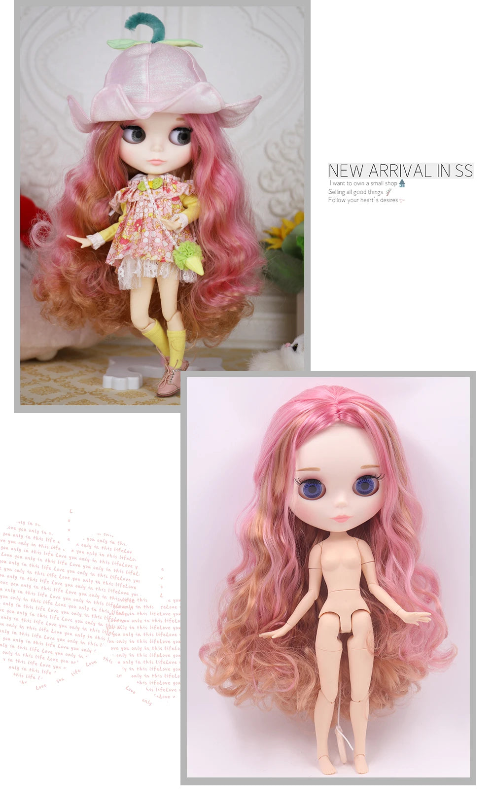 ICY DBS blyth doll 1/6 bjd toy joint body white skin shiny & matte face 30cm on sale special price toy gift anime doll