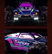 1:16 70KM/H Or 50KM/H 4WD RC Car With LED Remote Control Cars High Speed Drift Monster 4x4 Truck for Kids vs Wltoys 144001 Toys