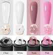 7ML Non Stick Hand Solid Extension Nail Gel Polish Pink Clear Nude Extension Gel Rhinestone Glue Gel For DIY Manicure Nail Art