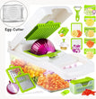 12 in 1 Multifunctional Vegetable Cutter Food Chopper Potato Slicer Carrot Grater Onion Shredder Salad Cutter Kitchen Gadgets