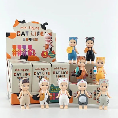 Cat Blind Box Sonny Angel Cats Life Action Figures Toys Ornaments Dolls Fans Children Gift