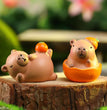 12pcs New Capybara Blind Box Simulation Mini Capibara Action Figures Doll Children Birthday Christmas Gift