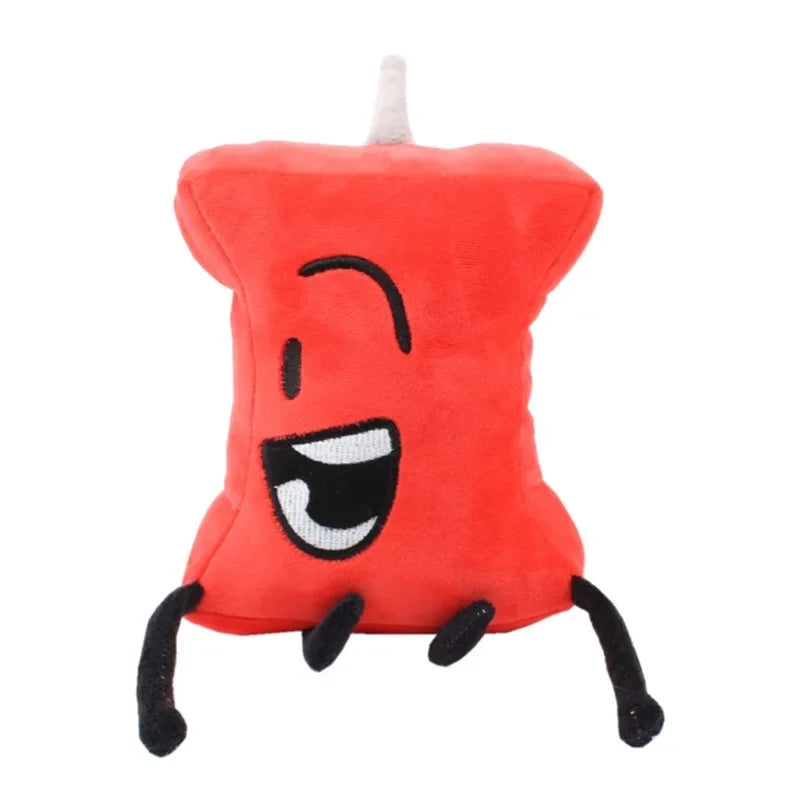 37 Style Battle for Dream Island Plush Toy BFDI Leafy Firey Flower Waterdrop Four X Cake Lollipop Stuffed Doll Kid Birthday Gift