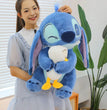 Disney Plush Doll Stitch Lilo Doll Cute Duck Stitch Plush Stuffed Toy Christmas Children's Birthday Gift Kawaii Decoration Toys