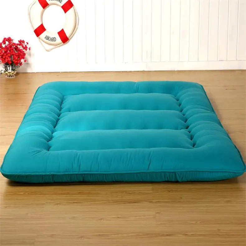 Japanese-style thickened tatami mattress floor mat soft cushion foldable lazy home sleeping pad bedroom floor artifact