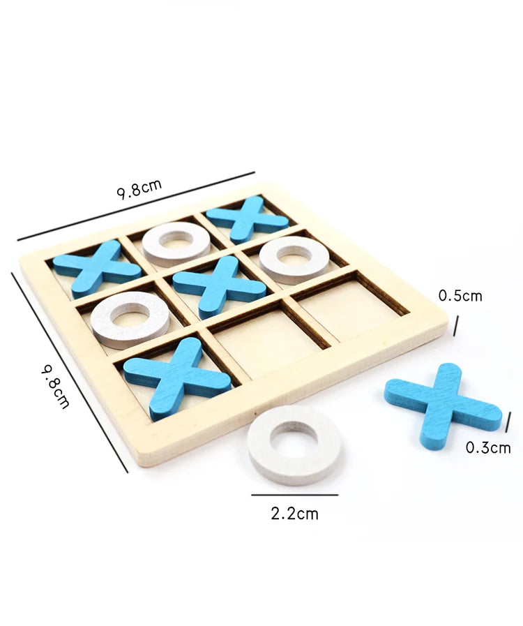 Brain Training Table Game Leisure Board Toys Interactive Chess Games Educational Montessori Wooden Puzzle For Children Gift