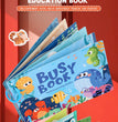 Montessori Baby Busy book My First Quiet Book Paste Early Learning Education Toy Children Toy Matching Game for Babies 2 3 Years