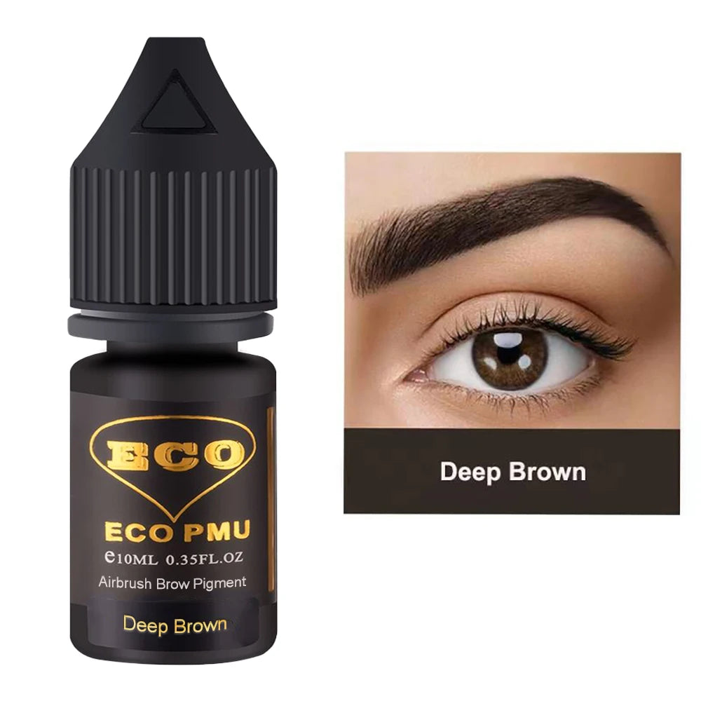 Eyebrow Tint Airbrush Brow Pigment for Hybrid Dye&Tint 10ml Tattoo Ink Supplies Tinta para tatuar Maquiagem Makeup Maquillaje