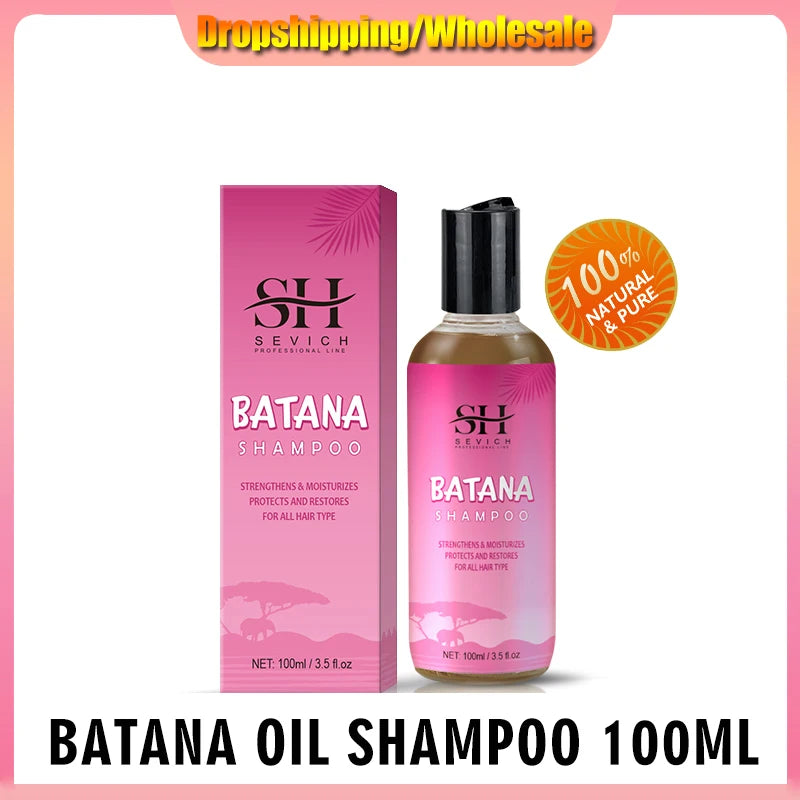 Hair Growth Set Batana Oil Fast Hair Growing Spray Anti Hair Loss Shampoo Scalp Repair Treatment Capsule Oil For Men Women 6pcs