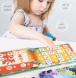 Montessori Baby Busy book My First Quiet Book Paste Early Learning Education Toy Children Toy Matching Game for Babies 2 3 Years