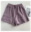 Women's comfortable loose wide-legged drawstring A pants Slim Waist Slim fit casual home versatile sports shorts