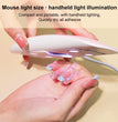 6W Mini Nail Dryer Machine Portable 6 LED UV Manicure Lamp Home Use Nail Lamp For Drying Polish Varnish With USB Cable