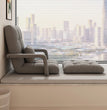 Lazy Sofa Bedroom Bay Window Folding Sofa Bed Can Lie Down and Sit on A Single Sofa Office Rest Sofa Chair