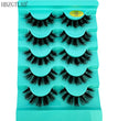 5pairs Classic Hybrid Volume Lashes New Arrival Wispy D Curl Short Russian Strip Lashes Makeup False Eyelashes