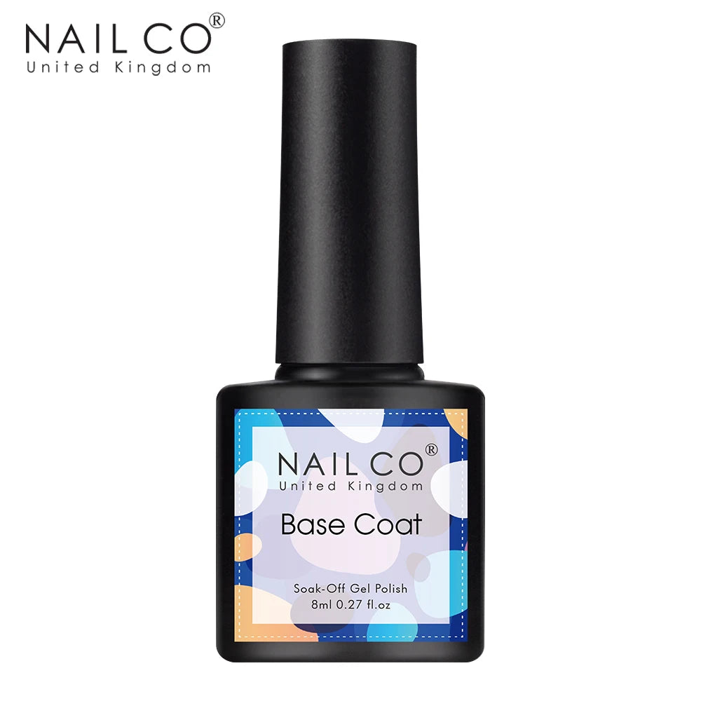 NAILCO 15ml Translucent Color Gel Nail Polish Vernis Semi Permanent UV LED Gel Polish For Nail Art Gel Manicure TOP BASE Varnish