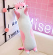 Children's Toy Stuffed Animal Pillow Cute Cat Pillow Soft Plush Long Cat Pillow Birthday Gift