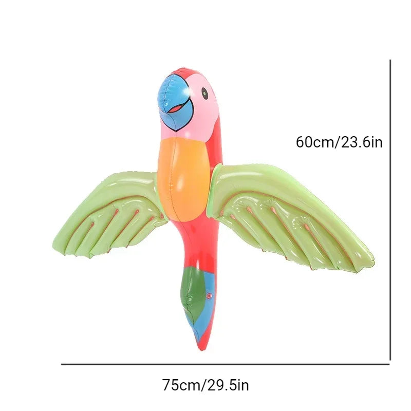 Inflatable Flamingo Toys for Children Inflatable Swimming Pool Float Toy Garden Pool Party  Decor Hawaiian Event Party Supplies