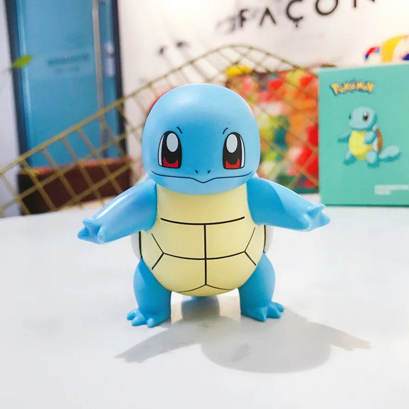 Pokemon Action Figures Anime Catoon PVC Model Toys Pikachu   Charmander Psyduck Bulbasaur Kawaii Collect Dolls Children Gifts