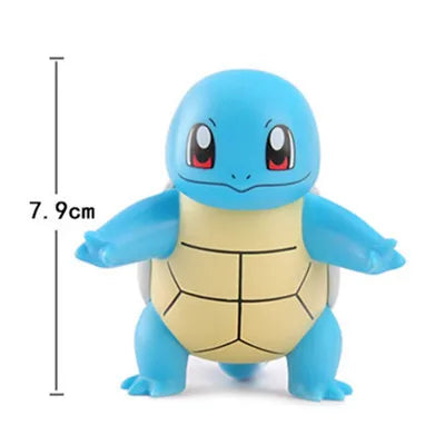 Pokemon Action Figures Anime Catoon PVC Model Toys Pikachu   Charmander Psyduck Bulbasaur Kawaii Collect Dolls Children Gifts