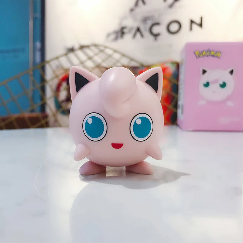 Pokemon Action Figures Anime Catoon PVC Model Toys Pikachu   Charmander Psyduck Bulbasaur Kawaii Collect Dolls Children Gifts