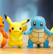 Pokemon Action Figures Anime Catoon PVC Model Toys Pikachu   Charmander Psyduck Bulbasaur Kawaii Collect Dolls Children Gifts